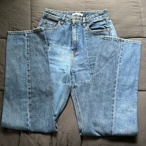 pacSun patchwork jeans